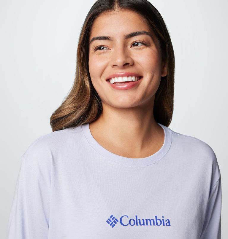 Lavender Women Columbia North Cascades™ Long Sleeve T Shirts | 49324866