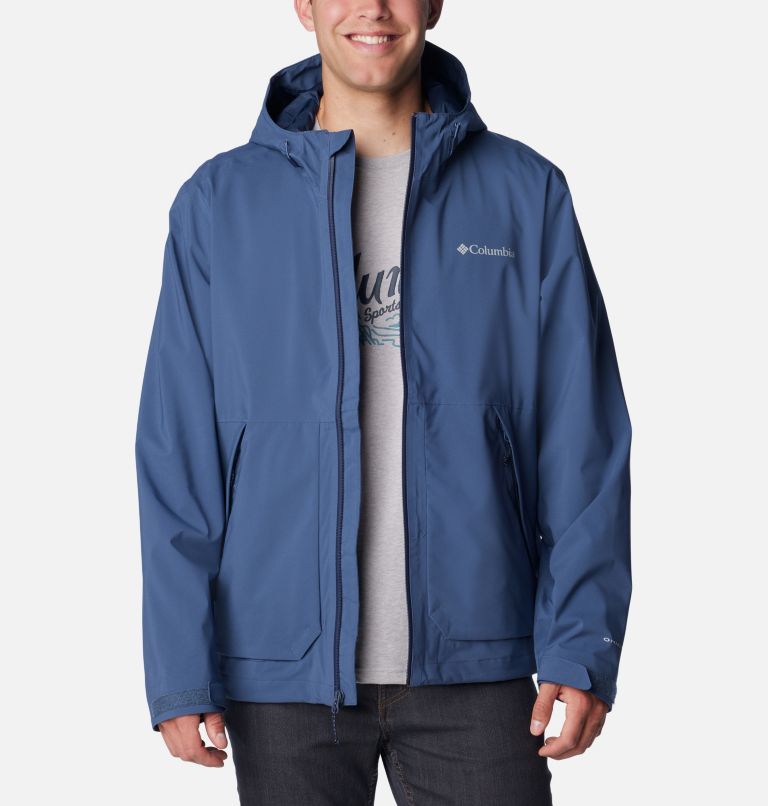 Navy Men Columbia Altbound™ Waterproof Recycled Jackets | 1367257