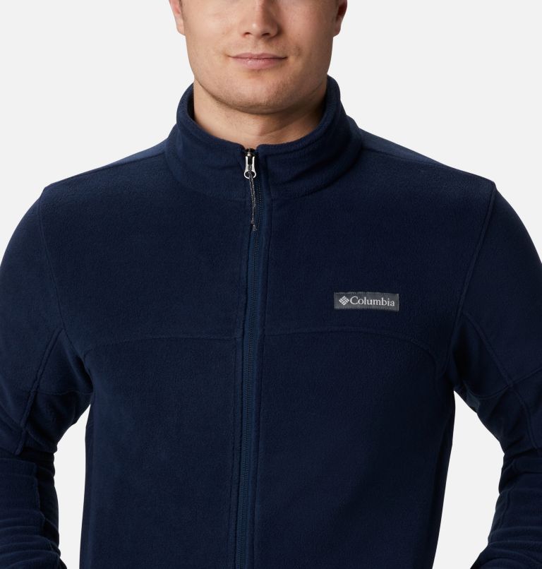 Navy Men Columbia Basin Trail™ Full Zip Fleece Jackets | 28508599