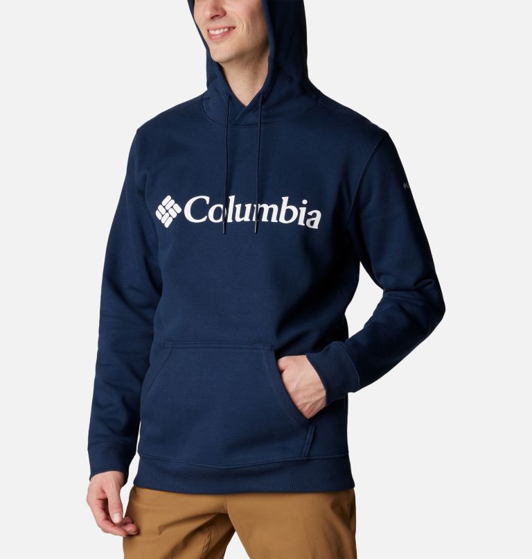 Navy Men Columbia CSC Basic Logo™ II Hoodie | 80712895