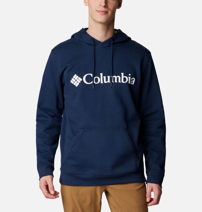 Navy Men Columbia CSC Basic Logo™ II Hoodie | 80712895