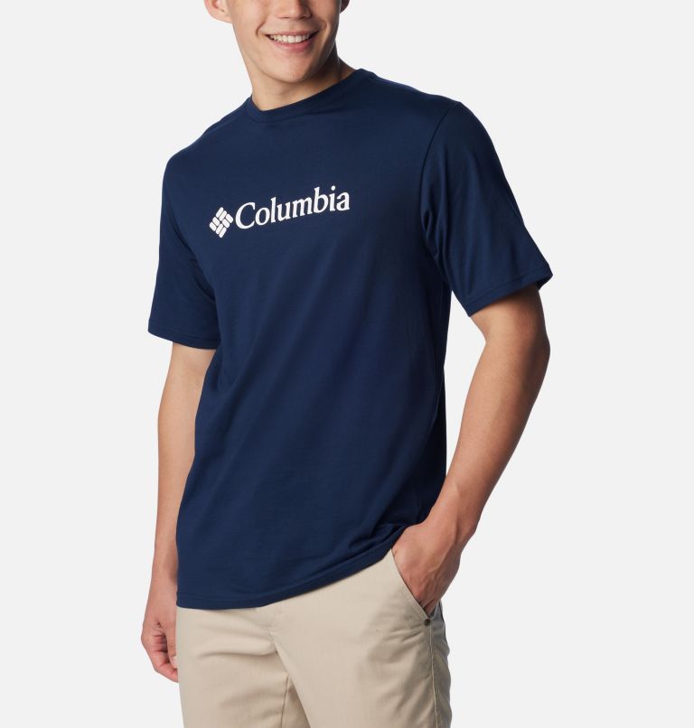 Navy Men Columbia CSC Basic Logo™ T Shirts | 73847760