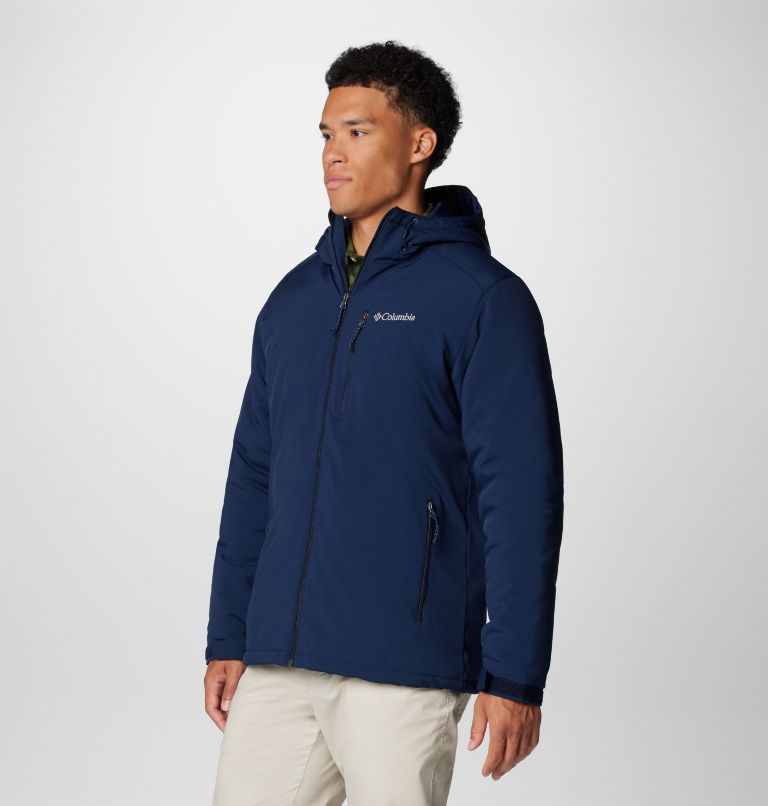 Navy Men Columbia Gate Racer™ II Softshell Jackets | 27067710