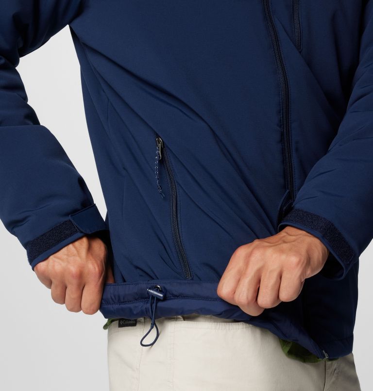 Navy Men Columbia Gate Racer™ II Softshell Jackets | 27067710