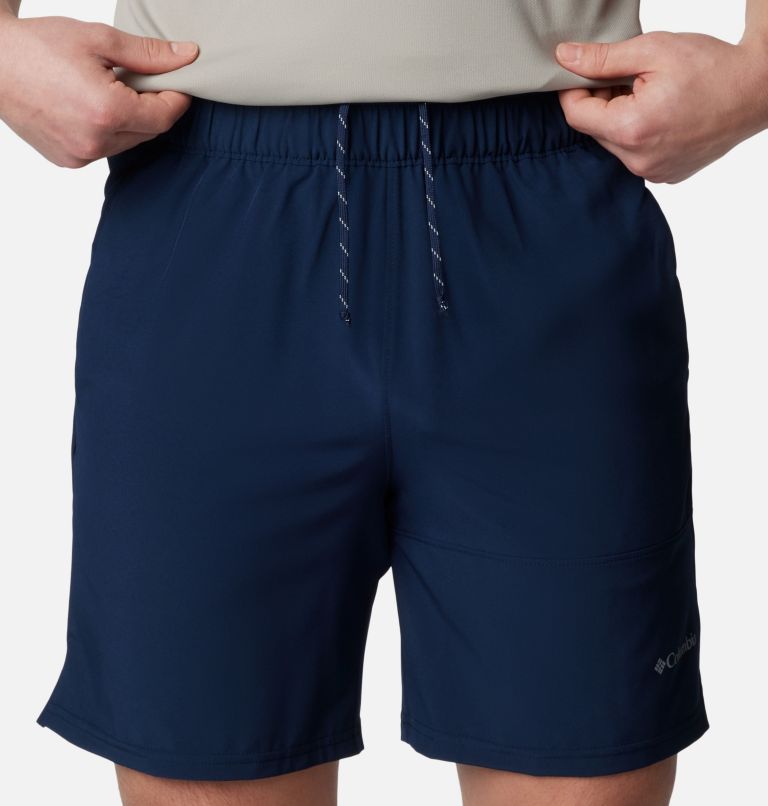 Navy Men Columbia Hike™ Colour Block Hiking Shorts | 1682708