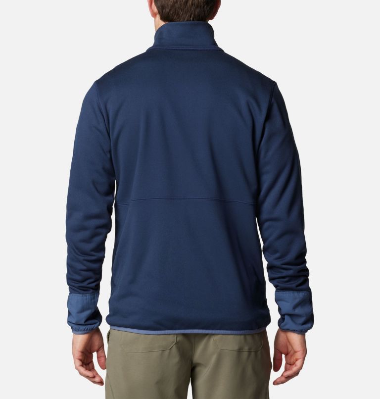 Navy Men Columbia Hike™ II Technical Fleece Jackets | 39702861