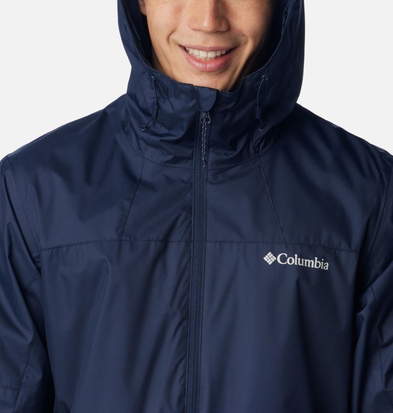 Navy Men Columbia Inner Limits™ IV Waterproof Jackets | 69918015