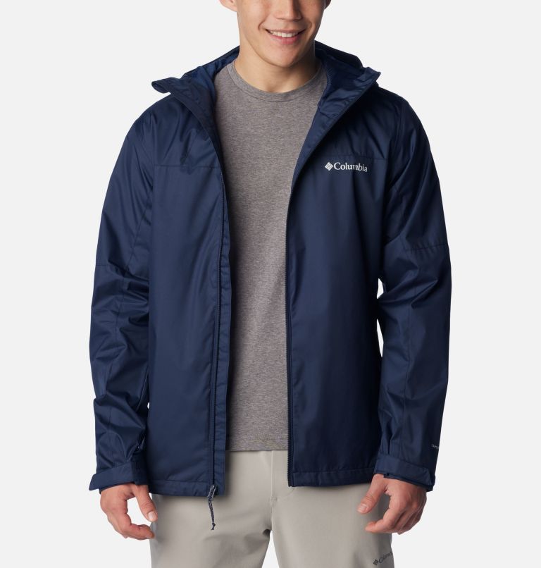 Navy Men Columbia Inner Limits™ IV Waterproof Jackets | 69918015