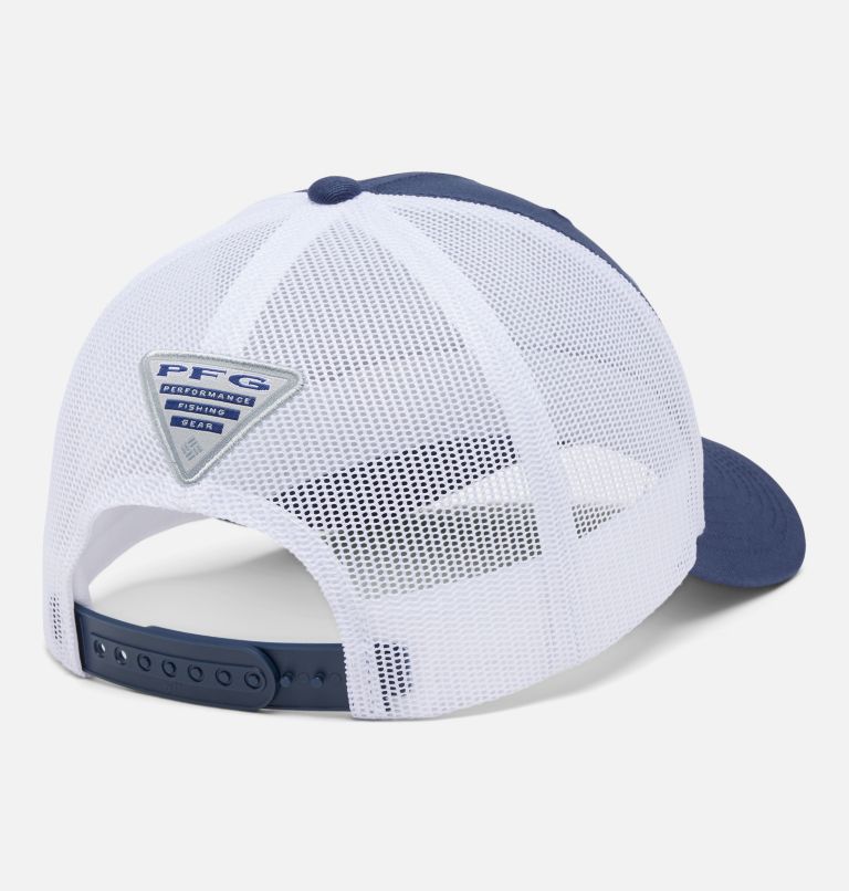 Navy Men Columbia PFG Patch™ Mesh Snap Back Caps | 9291054