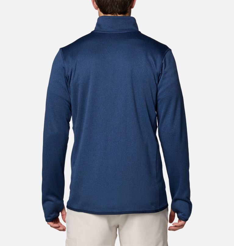 Navy Men Columbia Park View™ Fleece Jackets | 78426292