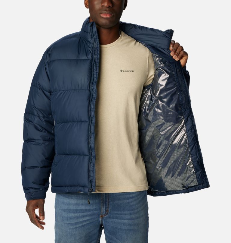 Navy Men Columbia Pike Lake™ II Puffer Jacket | 16302528