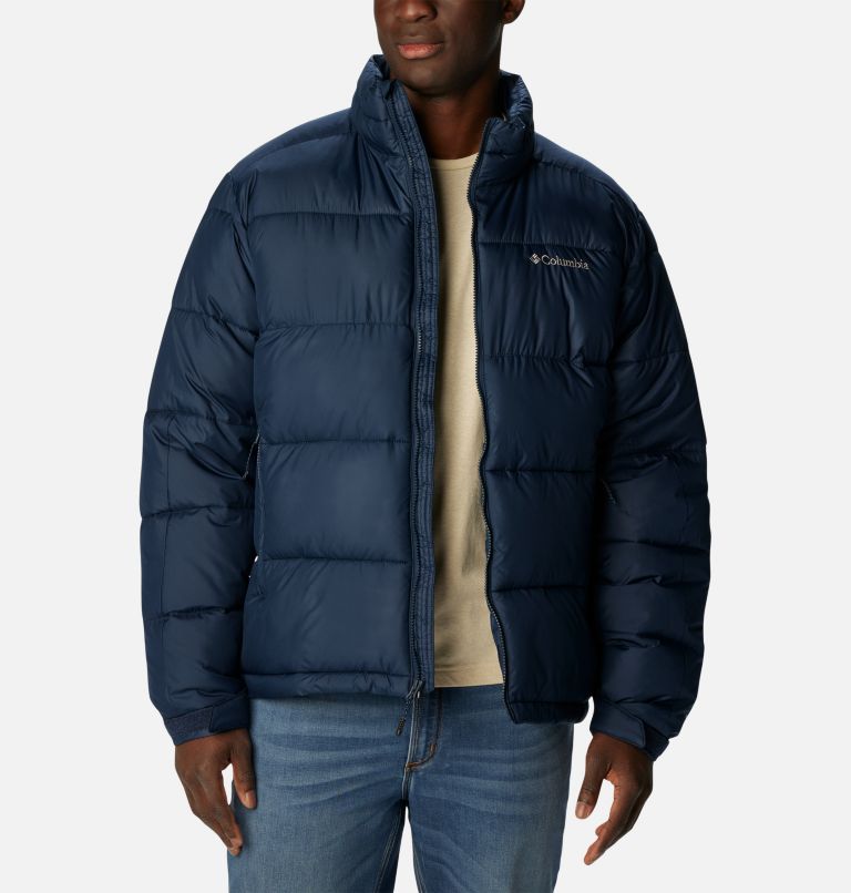 Navy Men Columbia Pike Lake™ II Puffer Jacket | 16302528