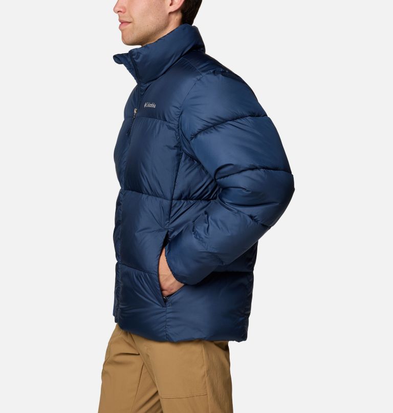 Navy Men Columbia Puffect™ III Puffer Jacket | 62588873