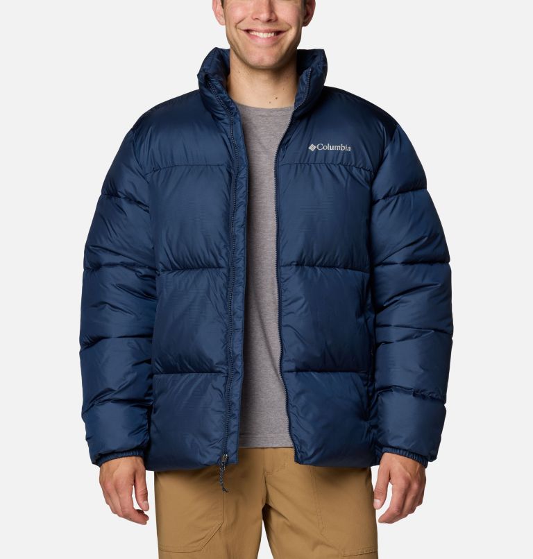 Navy Men Columbia Puffect™ III Puffer Jacket | 62588873