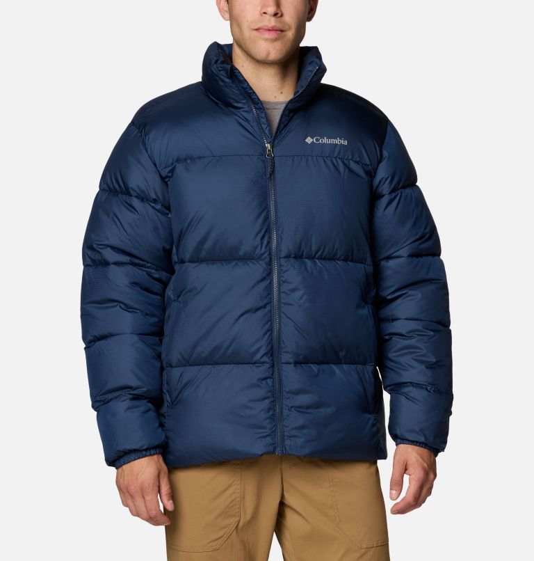 Navy Men Columbia Puffect™ III Puffer Jacket | 62588873