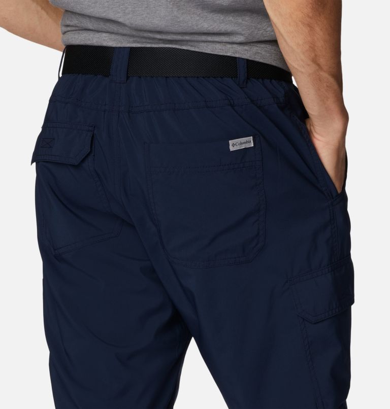 Navy Men Columbia Silver Ridge™ Utility Cargo Walking Shorts | 12906369