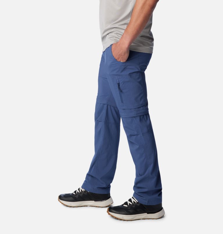 Navy Men Columbia Silver Ridge™ Utility Convertible Walking Hiking Pants | 96108375