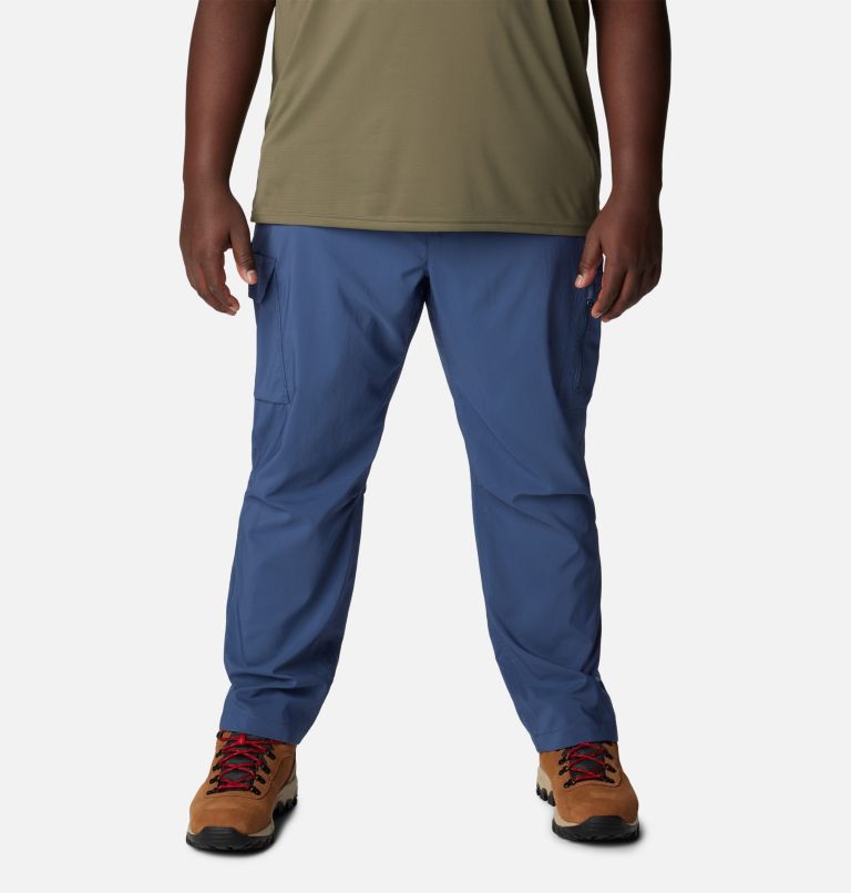 Navy Men Columbia Silver Ridge™ Utility Extended Size Hiking Pants | 55629259