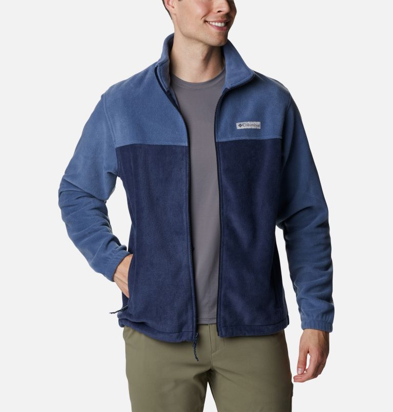 Navy Men Columbia Steens Mountain™ 2.0 Fleece Jackets | 80577603