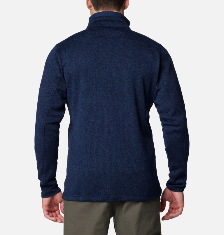 Navy Men Columbia Sweater Weather™ II Fleece Jackets | 97921433