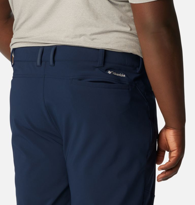 Navy Men Columbia Tech Trail™ Warm Extended Size Hiking Pants | 34242207