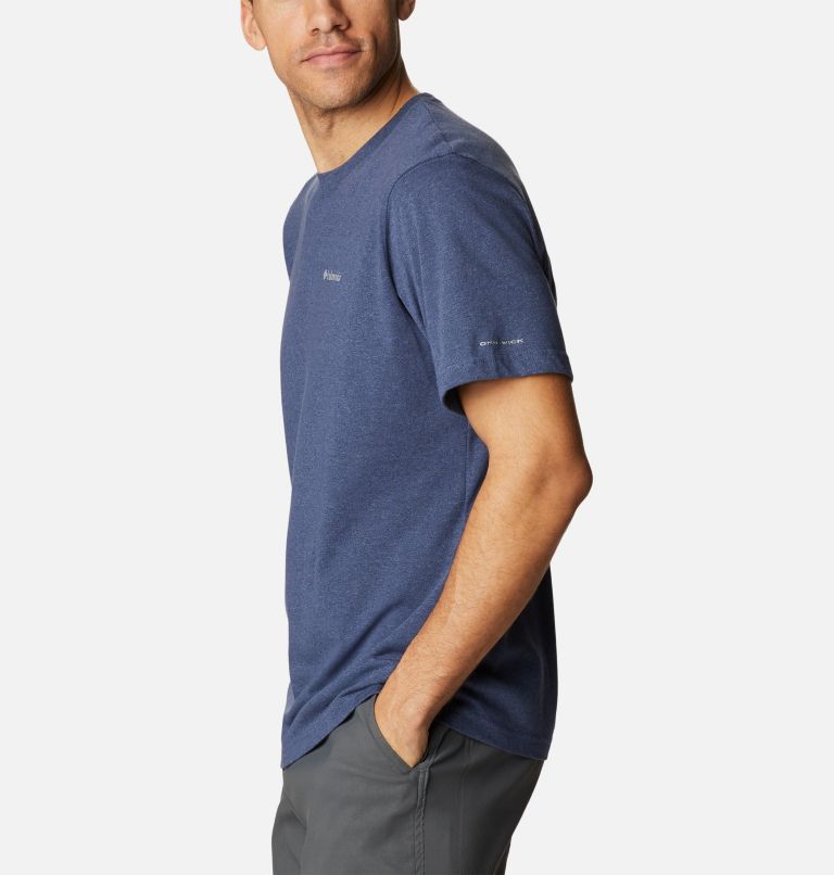 Navy Men Columbia Thistletown Hills™ Short Sleeve T Shirts | 47914178