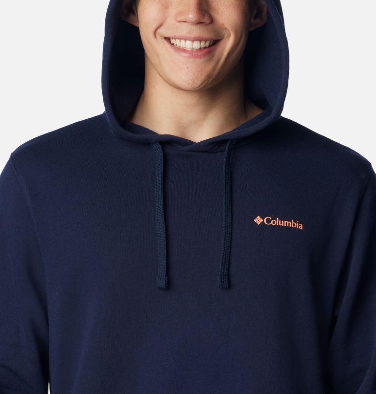 Navy Men Columbia Trek™ Graphic Hoodie | 68295109