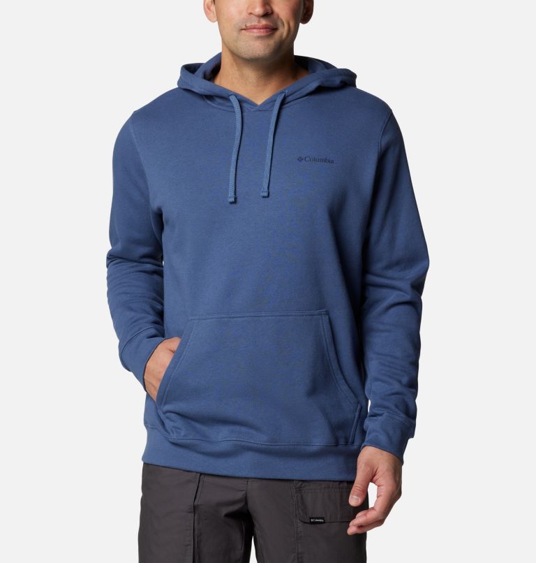 Navy Men Columbia Trek™ Graphic Hoodie | 80676862