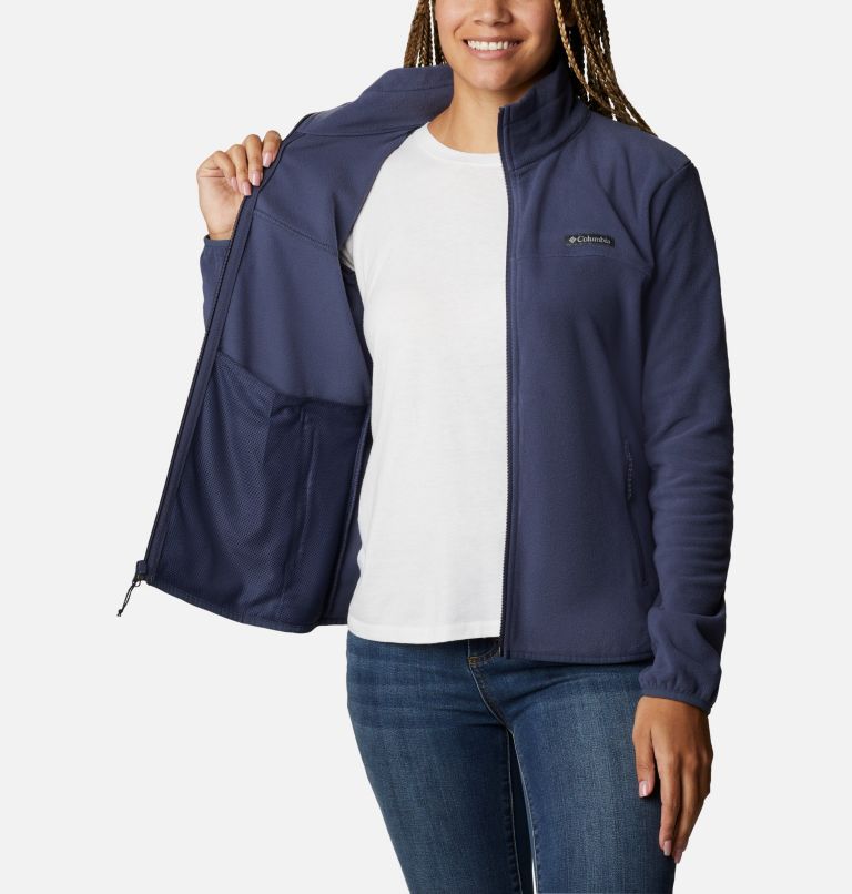 Navy Women Columbia Ali Peak™ Full Zip Fleece Jackets | 44520597