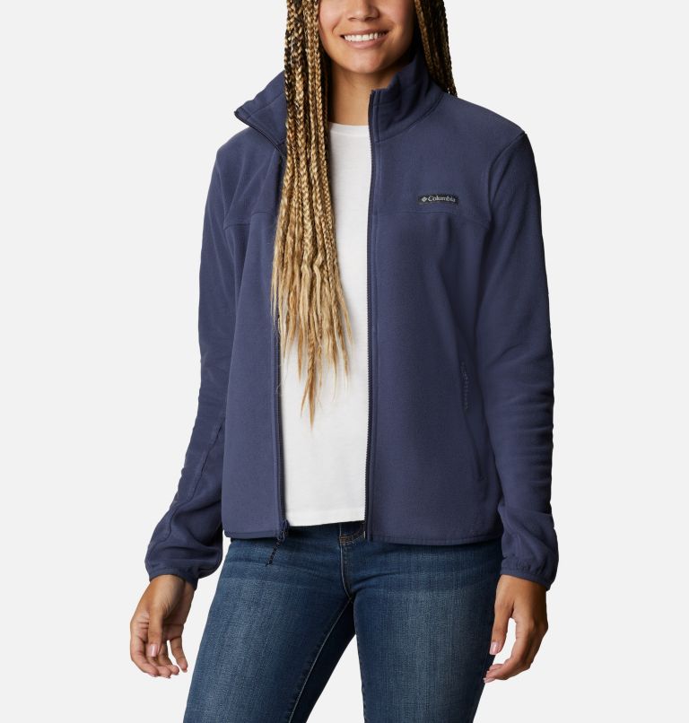 Navy Women Columbia Ali Peak™ Full Zip Fleece Jackets | 44520597