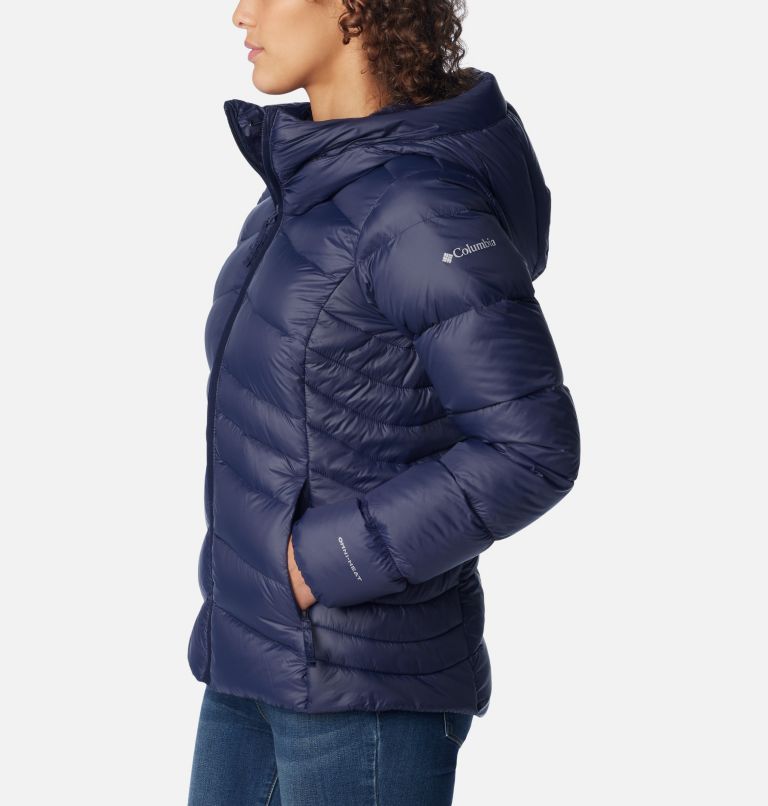 Navy Women Columbia Autumn Park™ Down Hooded Puffer Jacket | 44652008