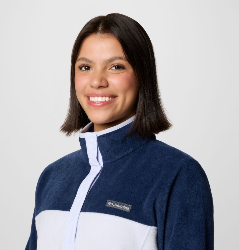 Navy Women Columbia Benton Springs™ Half Snap Pullover | 73725788