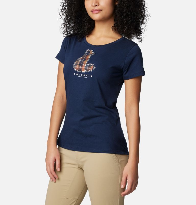 Navy Women Columbia Daisy Days™ Graphic T Shirts | 15127506