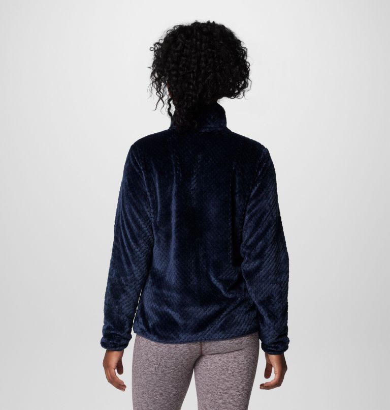 Navy Women Columbia Fire Side™ II Sherpa Fleece Jackets | 77040375