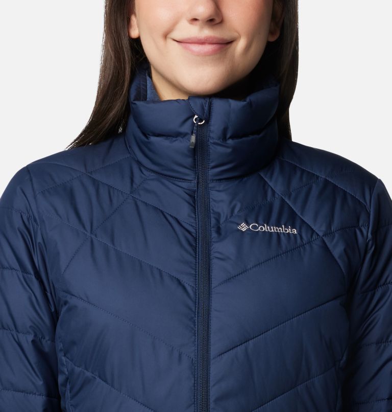 Navy Women Columbia Heavenly™ Insulated Puffer Jacket | 80117133