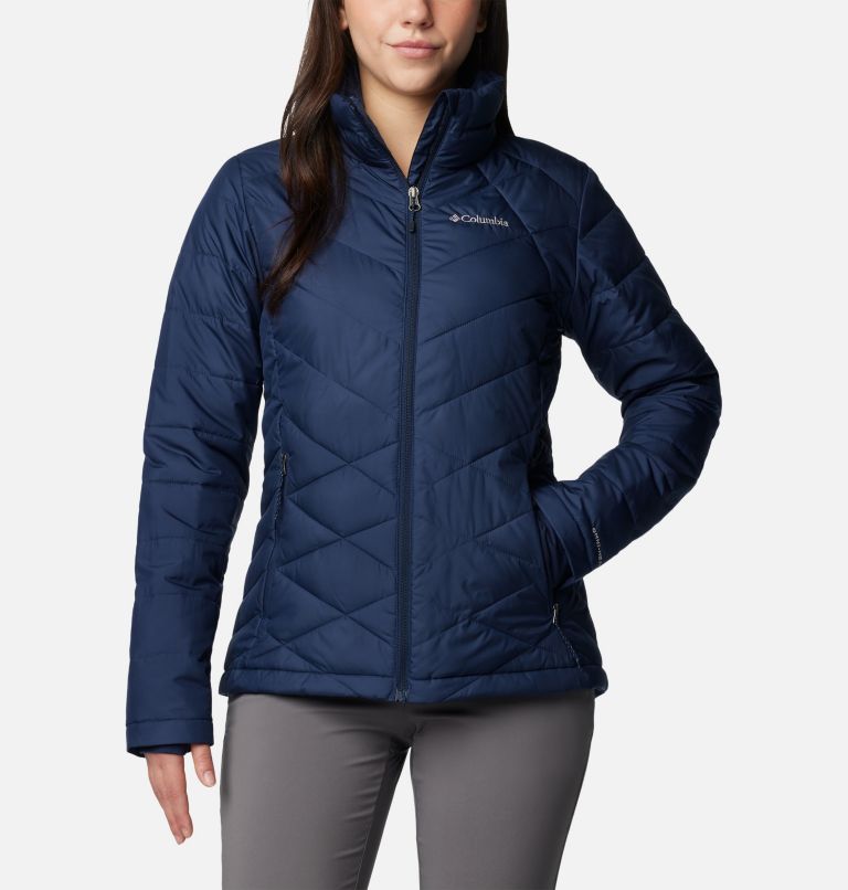 Navy Women Columbia Heavenly™ Insulated Puffer Jacket | 80117133