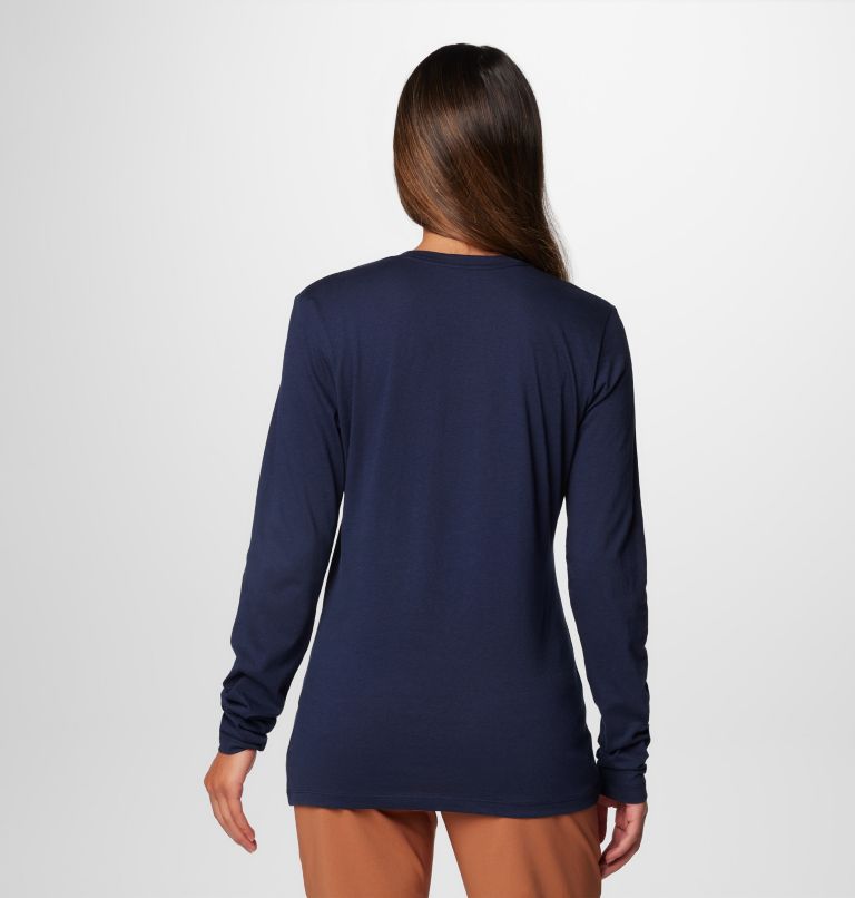 Navy Women Columbia Hidden Haven™ LS T Shirts | 27052086