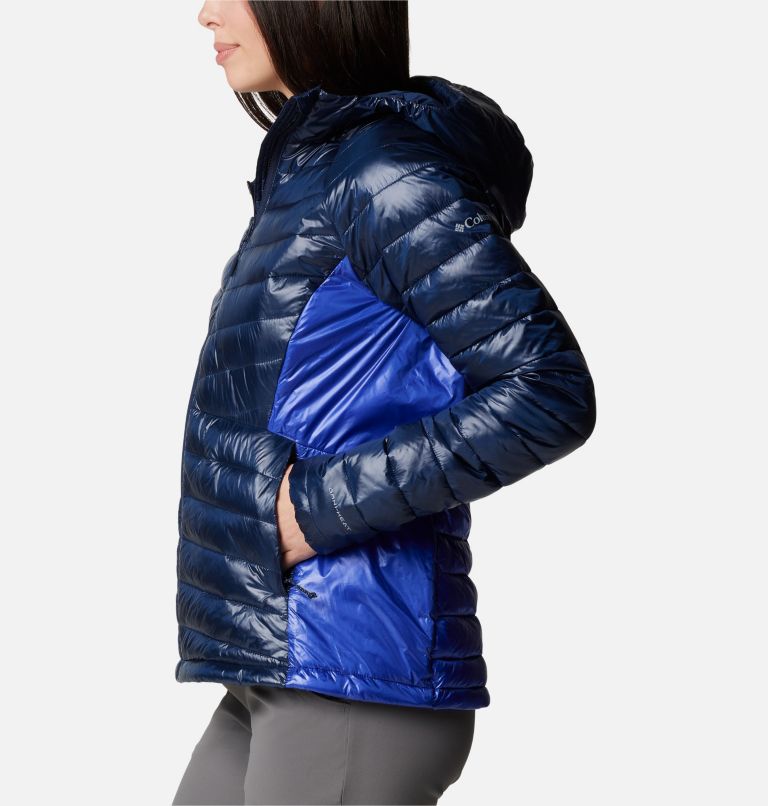 Navy Women Columbia Labyrinth Loop™ II Insulated Hooded Puffer Jacket | 35254238