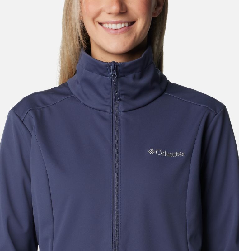 Navy Women Columbia Malta Springs™ Softshell Hiking Jackets | 62884494