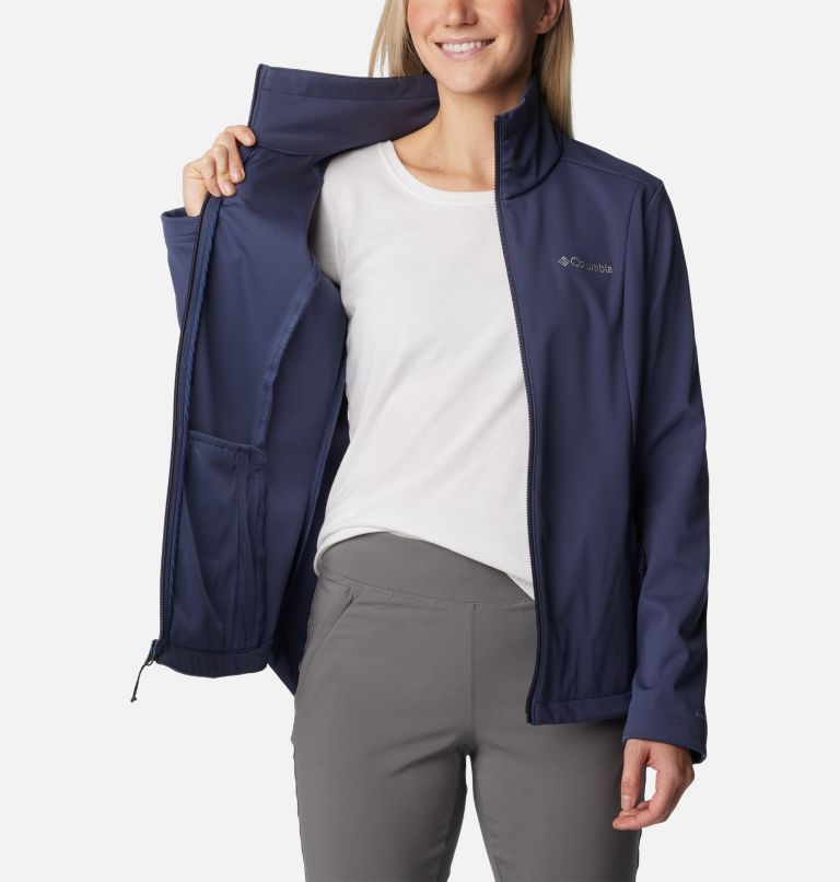 Navy Women Columbia Malta Springs™ Softshell Hiking Jackets | 62884494