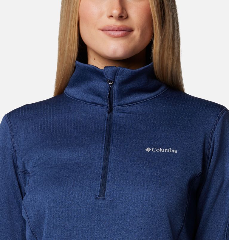 Navy Women Columbia Park View™ Half Zip Fleece | 86235702