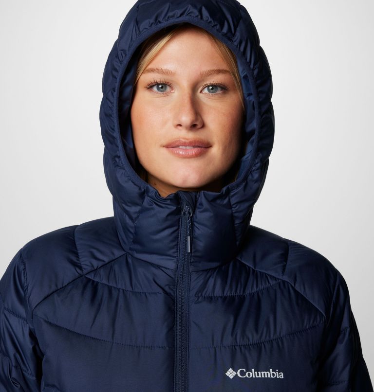 Navy Women Columbia Powder Lite™ II Mid Insulated Puffer Jacket | 36047352