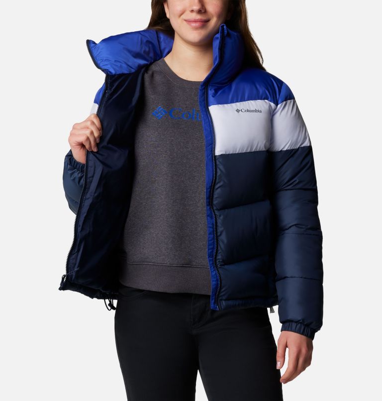 Navy Women Columbia Puffect™ II Colourblock Puffer Jacket | 16803534