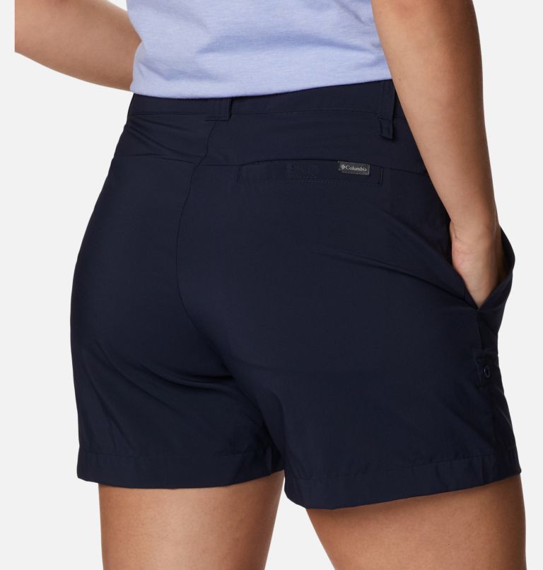 Navy Women Columbia Silver Ridge Utility™ Walking Shorts | 63623453