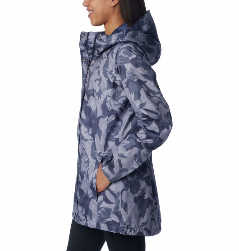 Navy Women Columbia Splash A Little™ II Waterproof Jackets | 24965957