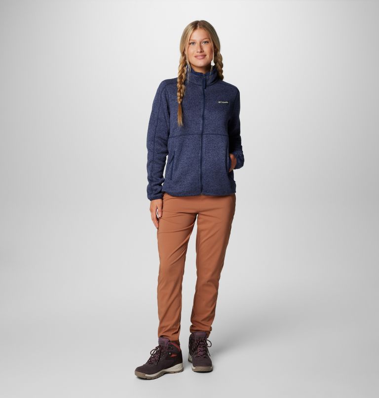 Navy Women Columbia Sweater Weather™ II Fleece Jackets | 87564891