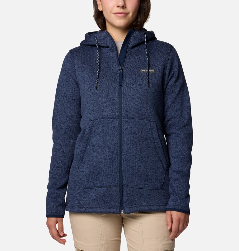 Navy Women Columbia Sweater Weather™ II Sherpa Fleece Jackets | 98930511