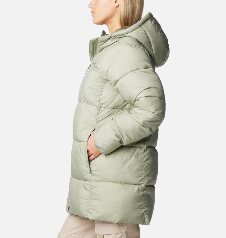 Olive Women Columbia Puffect™ II Hooded Mid Puffer Jacket | 60623273