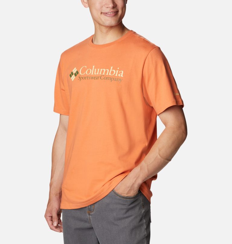 Orange Men Columbia Deschutes Valley™ Graphic T Shirts | 3773734