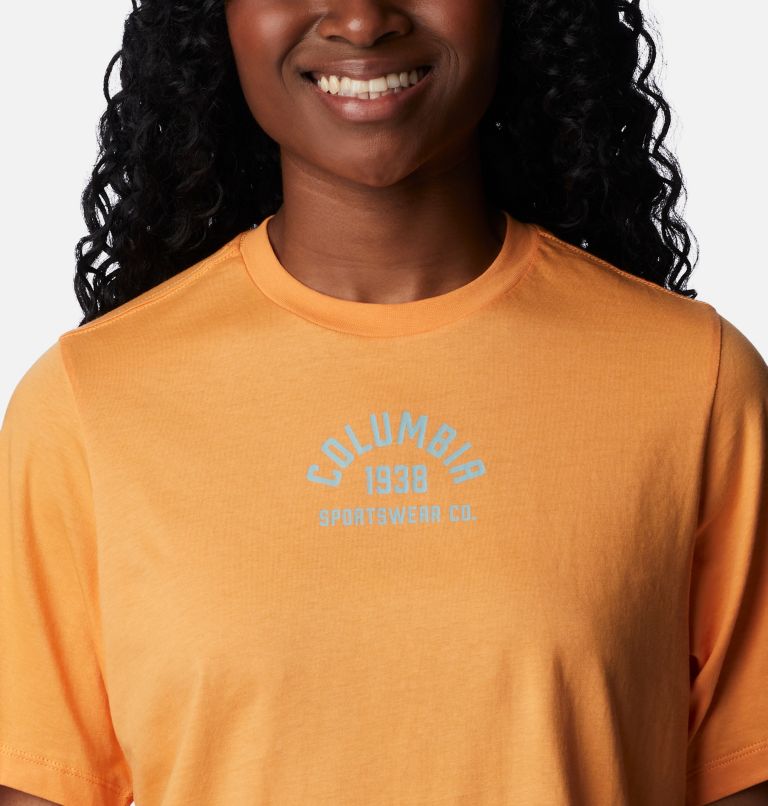 Orange Women Columbia North Cascades™ Relaxed T Shirts | 98568870